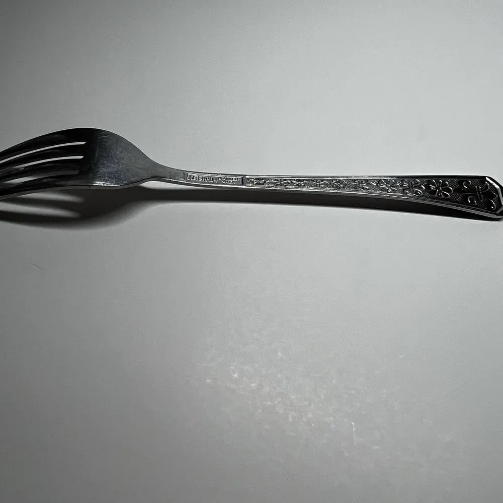 Vintage Interpur Florenz Stainless Dinner Fork 7 1/2